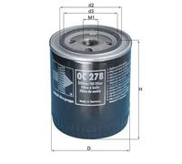 Filtro olio Filtro ad avvitamento OC 278 MAHLE per OPEL OMEGA A FRONTERA A