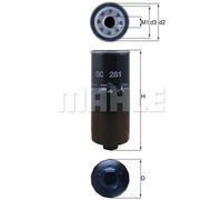 Filtro olio KNECHT OC 281