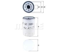 Filtro olio KNECHT OC 323