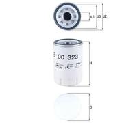 Filtro olio KNECHT OC 323