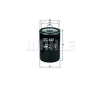 Filtro olio Filtro ad avvitamento OC 460 KNECHT per VW JAGUAR FORD USA