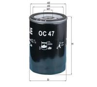 Knecht OC 47 OF Filtro Motore