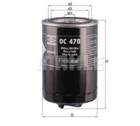 Filtro olio KNECHT OC 470