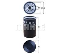 Knecht OC 479 Filtro Motore