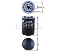 MAHLE ORIGINAL Filtro olio