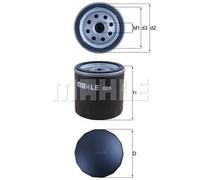 Filtro olio Filtro ad avvitamento OC 5 MAHLE per CITROËN TALBOT DUCATI CAGIVA