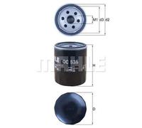 Filtro olio KNECHT OC 535