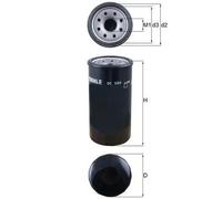 Filtro olio KNECHT OC 584