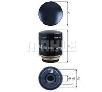Filtro olio KNECHT OC 593/4