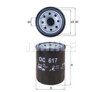 Knecht OC 617 Filtro Motore