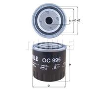 Knecht OC 995 Filtro Motore