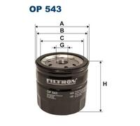 Filtro olio Filtro ad avvitamento OP 543 FILTRON per FORD LDV METROCAB