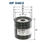 Filtro olio Filtro ad avvitamento OP 546/2 FILTRON per FORD FORD USA
