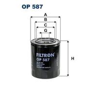 Filtro olio FILTRON OP587