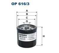 Filtro olio Filtro ad avvitamento OP 616/3 FILTRON per VW AUDI SKODA SEAT CUPRA