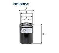 Filtro olio Filtro ad avvitamento OP 632/5 FILTRON per KIA HYUNDAI