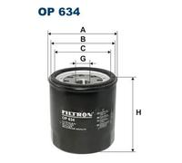 Filtron Filtro olio OP634 - avvitamento per Isuzu, Opel, Vauxhall, Chery A3 1.6 (2010-2014)