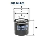 FILTRON OP 642/2 Filtro dell'olio - per AUTOVETTURE + VEICOLI COMMERCIALI