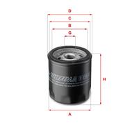 Filtro olio Filtro ad avvitamento S 6210 R SOFIMA per FIAT LANCIA ALFA ROMEO