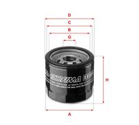Filtro olio Filtro ad avvitamento S 9150 R SOFIMA per LANCIA FIAT ALFA ROMEO