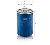 MANN-FILTER Filtro olio W 1035 – Originale per Kia Pregio, autovetture e veicoli commerciali