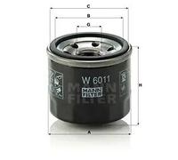 Filtro olio MANN-FILTER W 6011