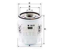 Filtro olio Filtro ad avvitamento W 7015 MANN-FILTER per FORD VOLVO LAND ROVER