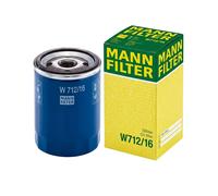 MANN-FILTER filtro olio W712/16 avvitamento diametro 76 altezza 74 mm