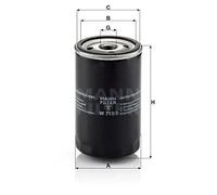Filtro olio MANN-FILTER W 719/1