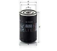 Filtro olio Filtro ad avvitamento W 719/30 MANN-FILTER per AUDI VW SEAT SKODA