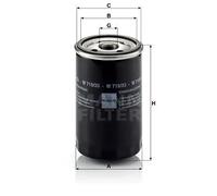 Filtro olio Filtro ad avvitamento W 719/33 MANN-FILTER per ROVER MG