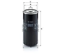 MANN-FILTER Filtro olio W 730/1
