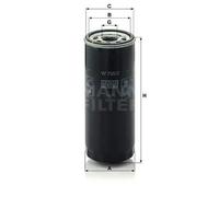MANN-FILTER Filtro olio W 735/2 – ad avvitamento per autovetture