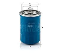 Filtro olio Filtro ad avvitamento W 830/3 MANN-FILTER per KIA HYUNDAI