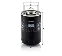 Filtro olio Filtro ad avvitamento W 9009 MANN-FILTER per FIAT PEUGEOT CITROËN