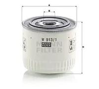 MANN-FILTER Filtro olio W 913/1 – Avvitamento – per VOLVO B10