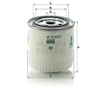 Filtro olio MANN-FILTER W 920/21