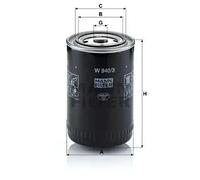 MANN-FILTER W 940/3 Filtro olio