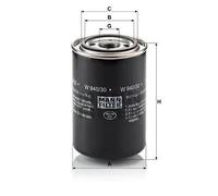 Filtro olio MANN-FILTER W 940/30