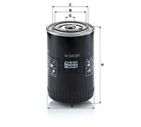 Filtro olio Filtro ad avvitamento W 940/81 MANN-FILTER per TOYOTA LAND CRUISER