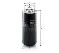 Filtro olio MANN-FILTER W 962/28