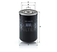 Filtro olio MANN-FILTER WD 940/19