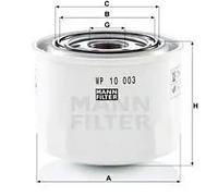 Filtro olio MANN-FILTER WP 10 003