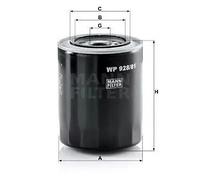 MANN-FILTER WP 928/81 Filtro dell'olio - per Autovetture + veicoli commeriali