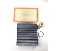 Filtro Olio Filtro Aria Abitacolo Con Carbone Attivo VW Touran 5T1 1.8 TSI