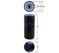 Filtro Olio Filtro Avvitabile 107,9mm MAHLE per Scania Jcb Jenbacher Opere