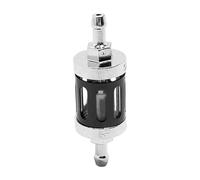 Filtro olio - Filtro carburante moto da 8 mm, parti di modifica moto retrò | Filtri olio ad alte prestazioni | Parti in metallo per motociclette per la modifica di motoslitte perr scooter ATV Dirt Bik