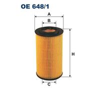 FILTRO Olio FILTRON OE 648/1 Per OPEL, SAAB, VAUXHALL