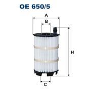 Filtro olio FILTRON OE650/5