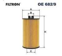 Filtro olio FILTRON OE 682/9 per OPEL ASTRA J GTC 1.6 2012-2018